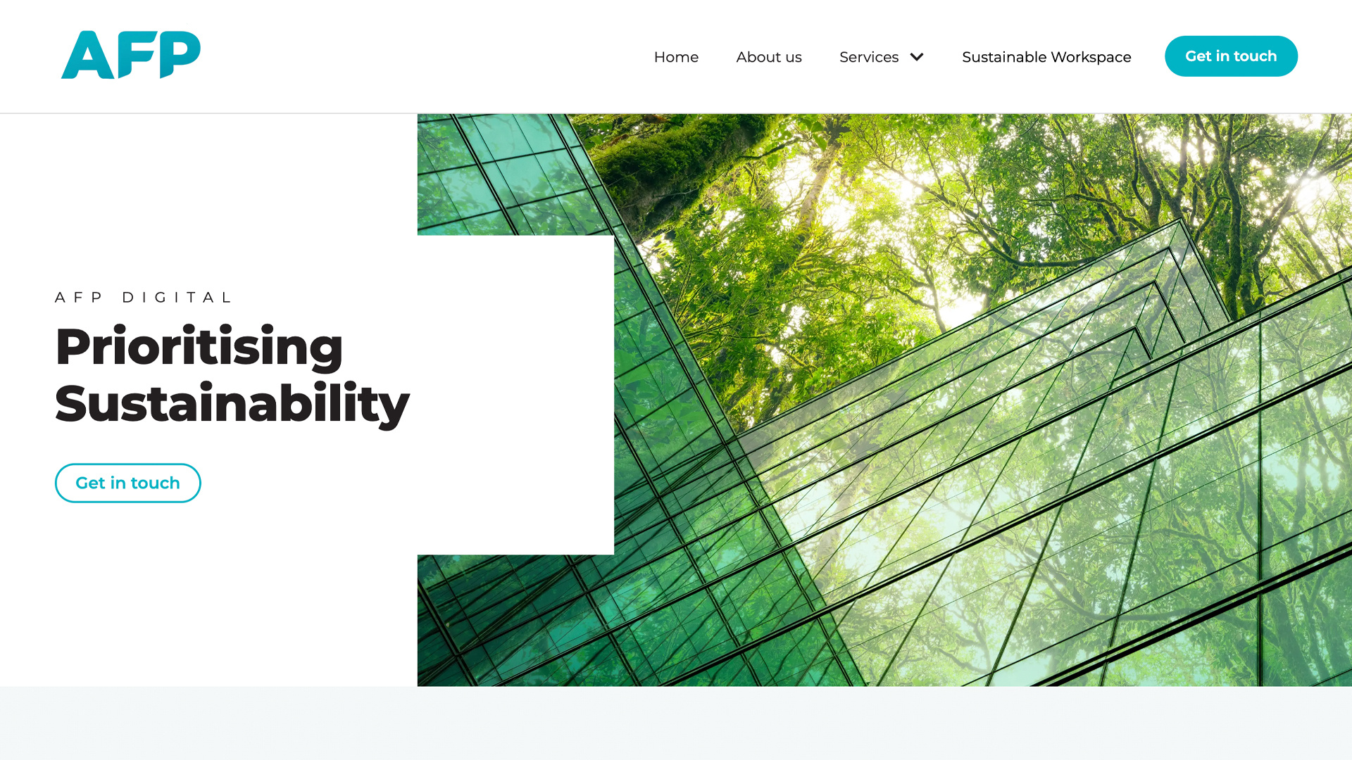 AFP Digital | Supporting Sustainable Workspace